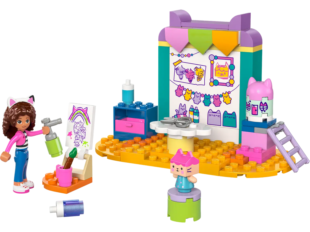 LEGO® Gabby's Dollhouse Crafting with Baby Box 10795