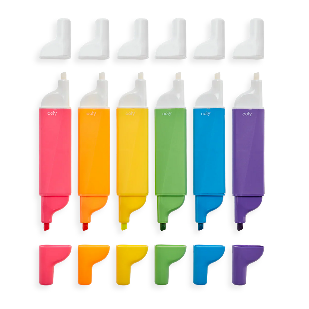 Ooly Do-Overs: Erasable Highlighters (Set of 6)