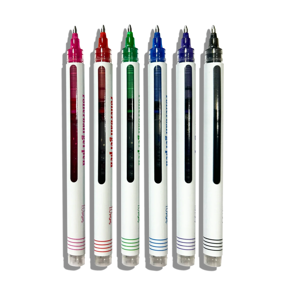 Ooly Seriously: Smooth Rollerball Gel Pens (Set of 6)