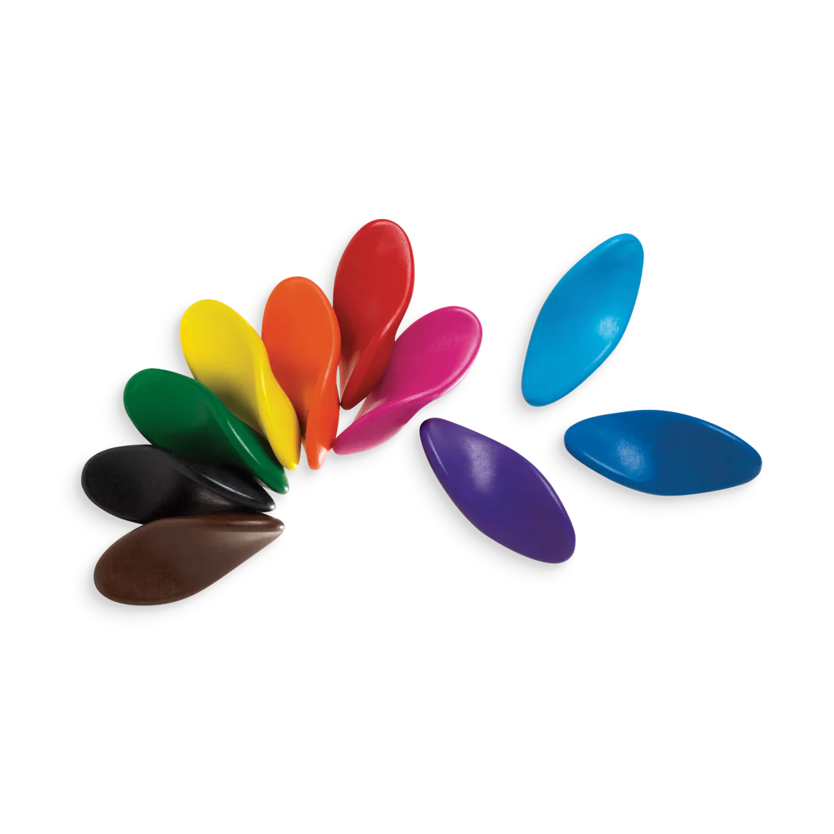 Ooly Left Right: Ergonomic Crayons (Set of 10)