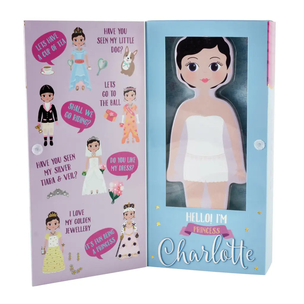 Floss & Rock: Magnetic Dress-Up Doll - Charlotte