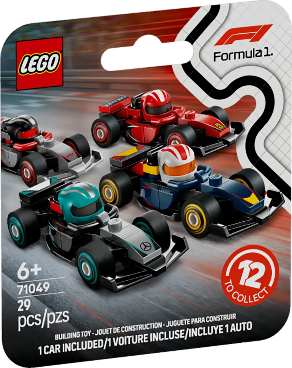 LEGO® F1® Collectible Race Cars 71049