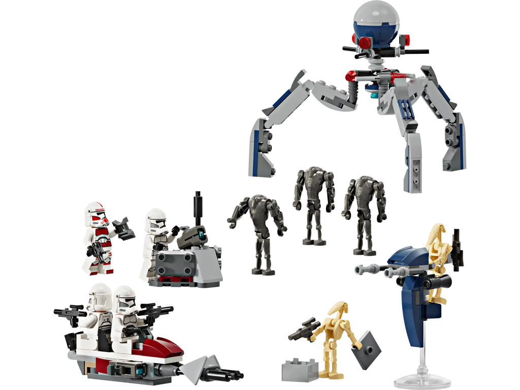 LEGO® Star Wars Clone Trooper™ & Battle Droid™ Battle Pack 75372