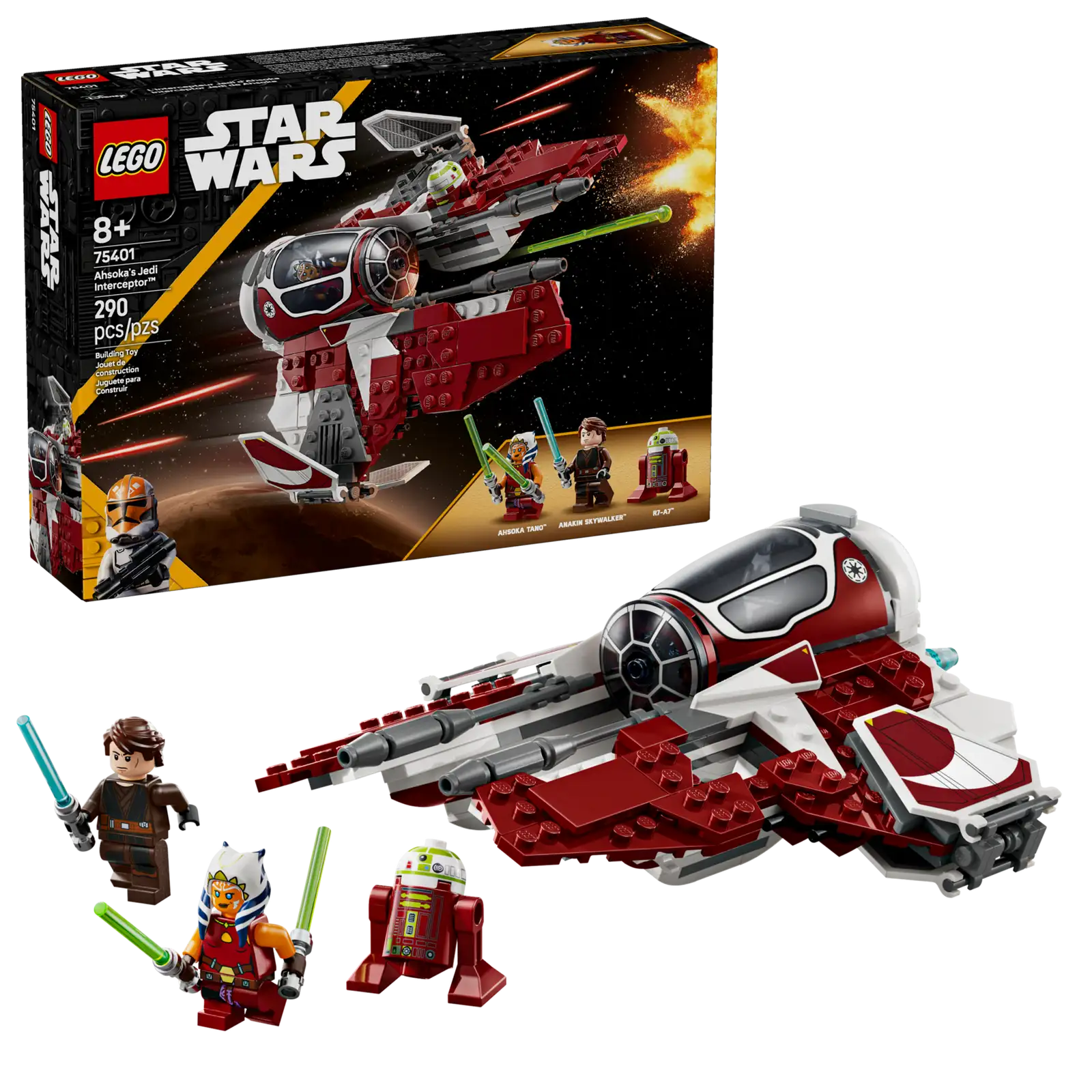LEGO® Star Wars Ahsoka's Jedi Interceptor™ 75401