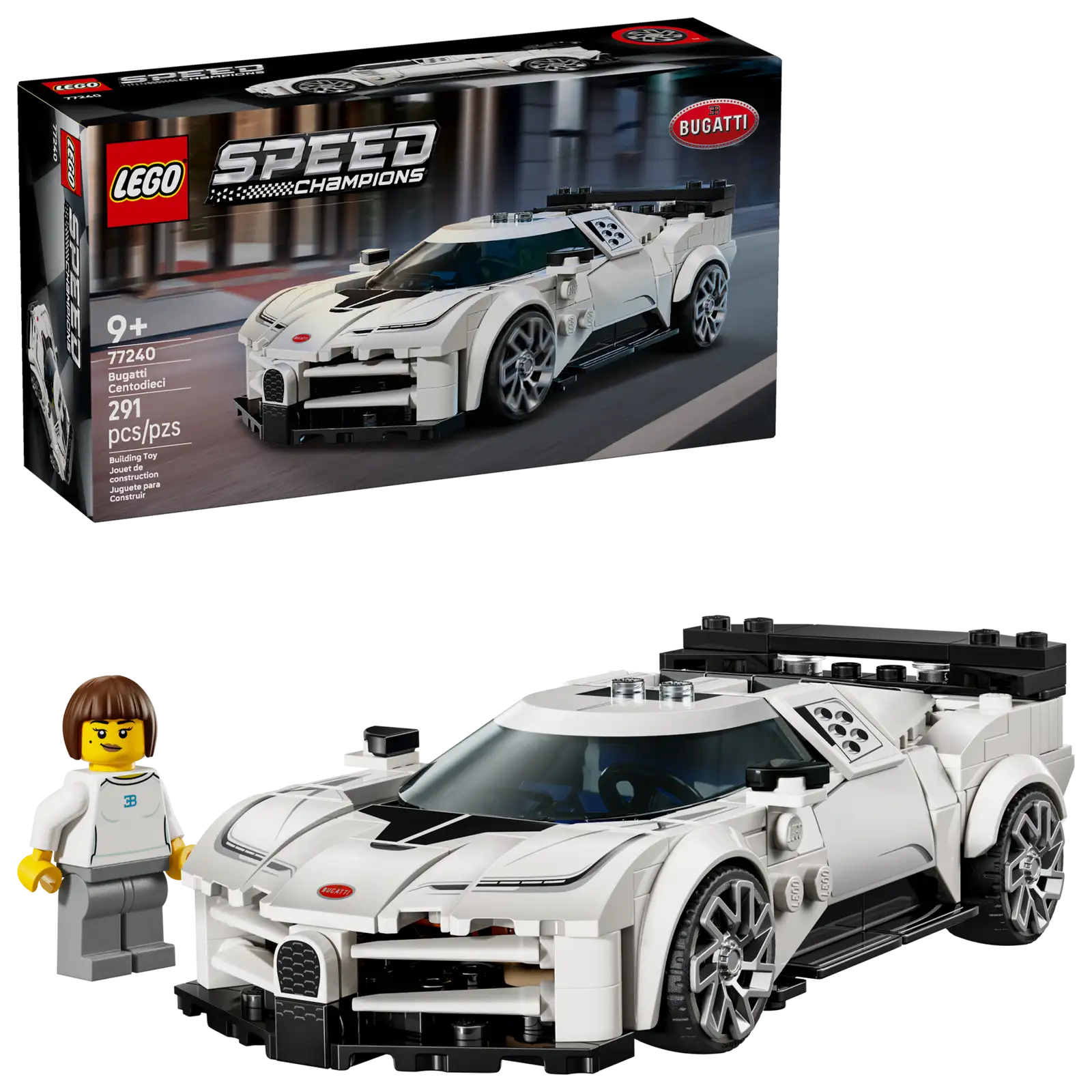LEGO® Speed Champions: Bugatti Centodieci Hyper Sports Car 77240