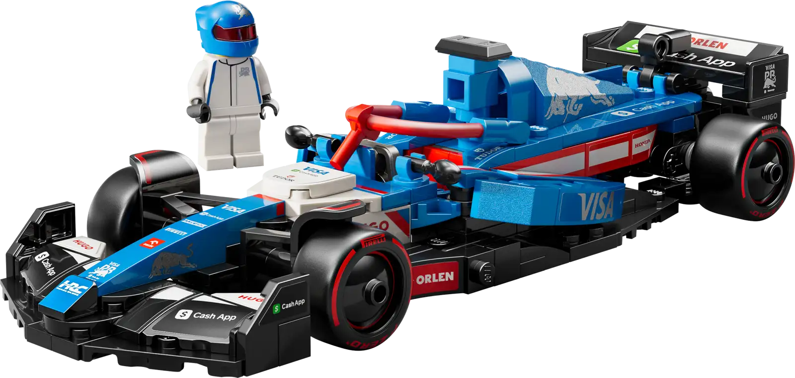 LEGO® Speed Challenge: Visa Cash App RB VCARB 01 F1® Race Car 77246