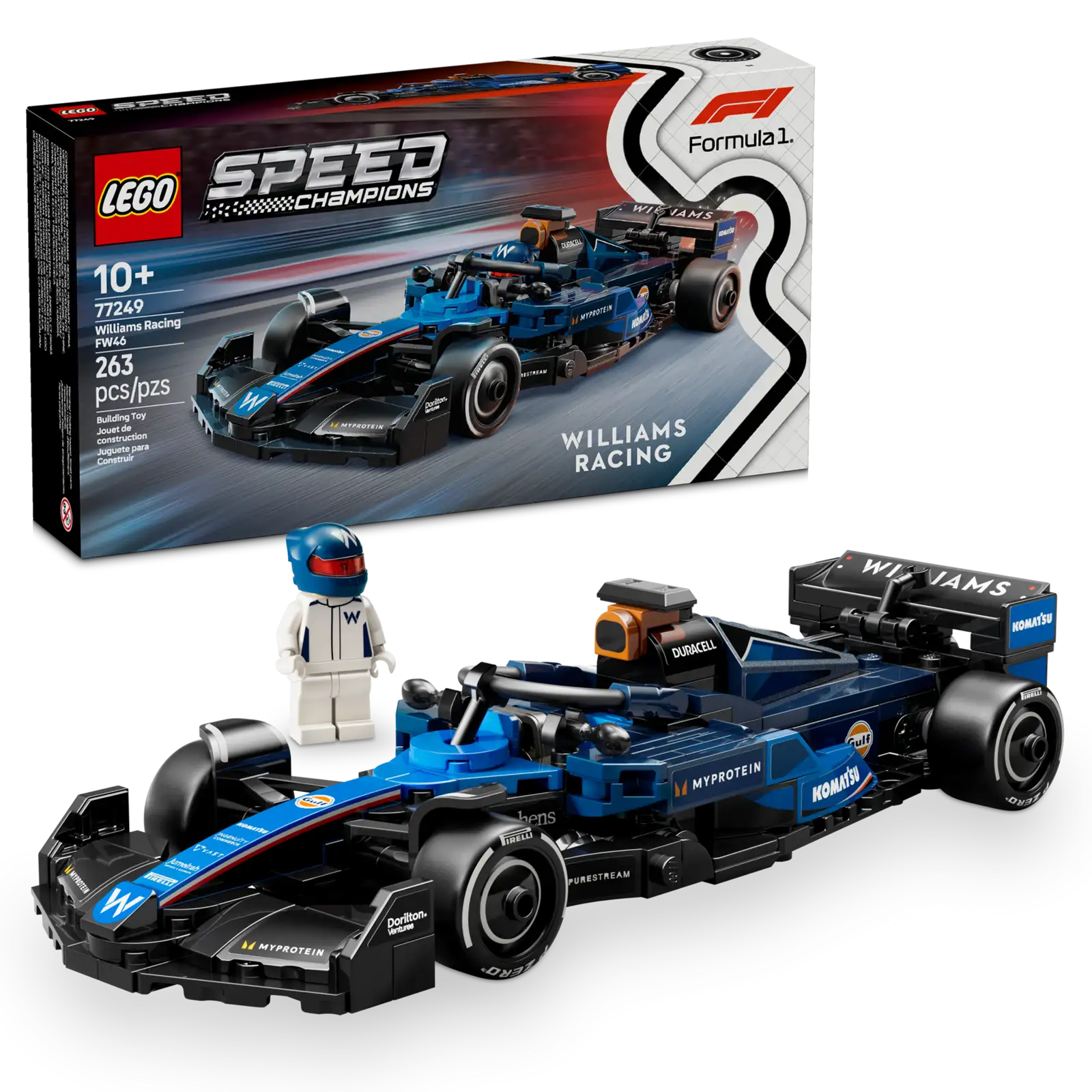 LEGO® Speed Challenge: Williams Racing FW46 F1® Race Car 77249