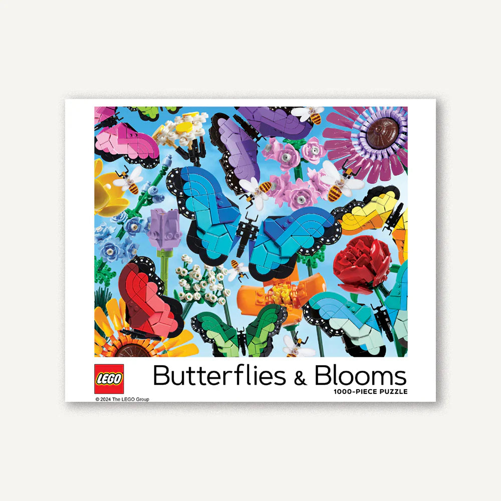 LEGO Butterflies and Blooms 1000 Piece Puzzle