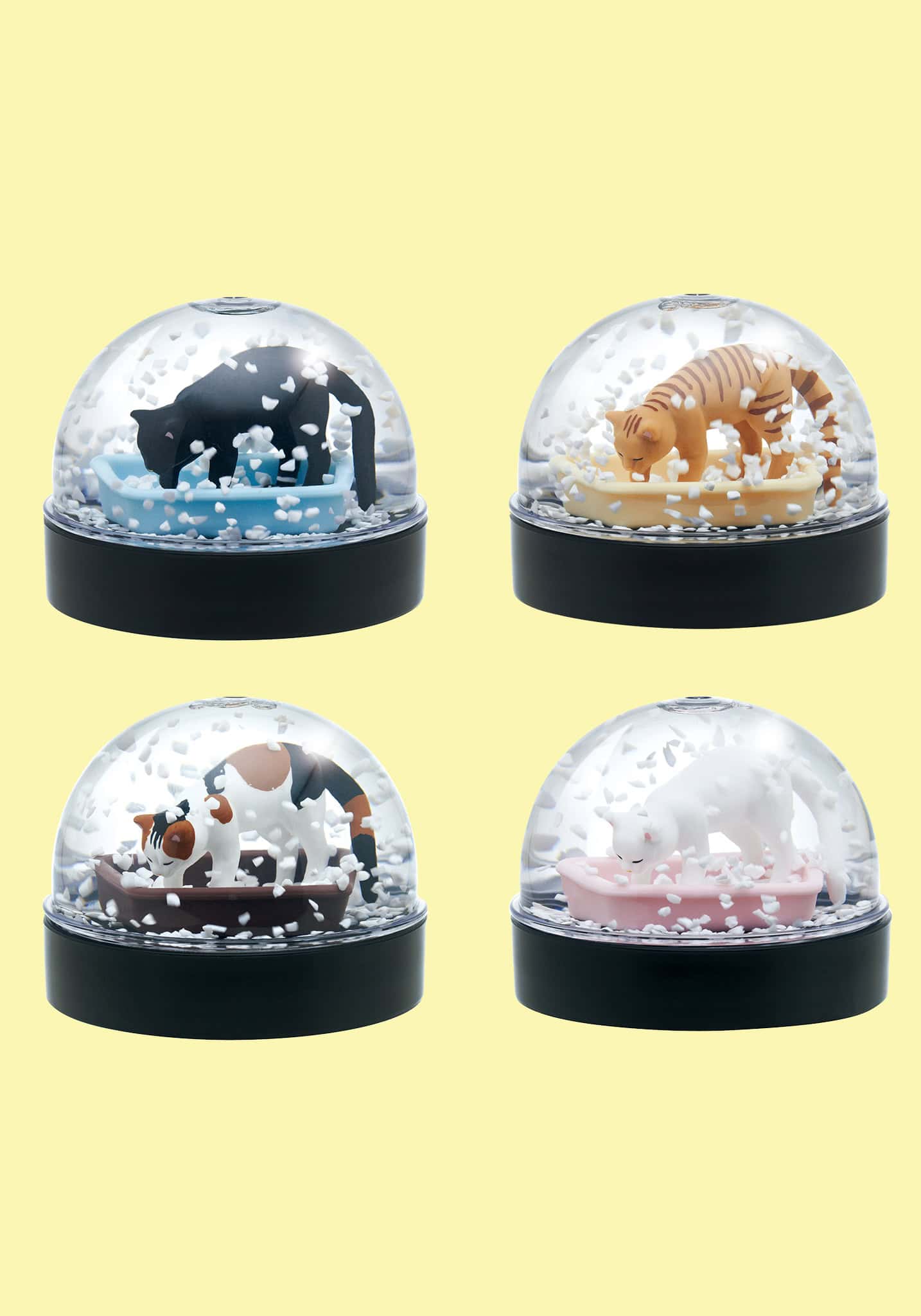 Clever Idiots: Cat Litter Snow Globe Blind Box