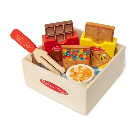 Melissa & Doug® S'mores Picnic Box Play Food Set
