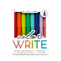 Ooly Color Write Fountain Pens - Set of 8