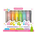 Ooly Dot-A-Lot: Dimensional Craft Paint - Pearlescent (Set of 8)