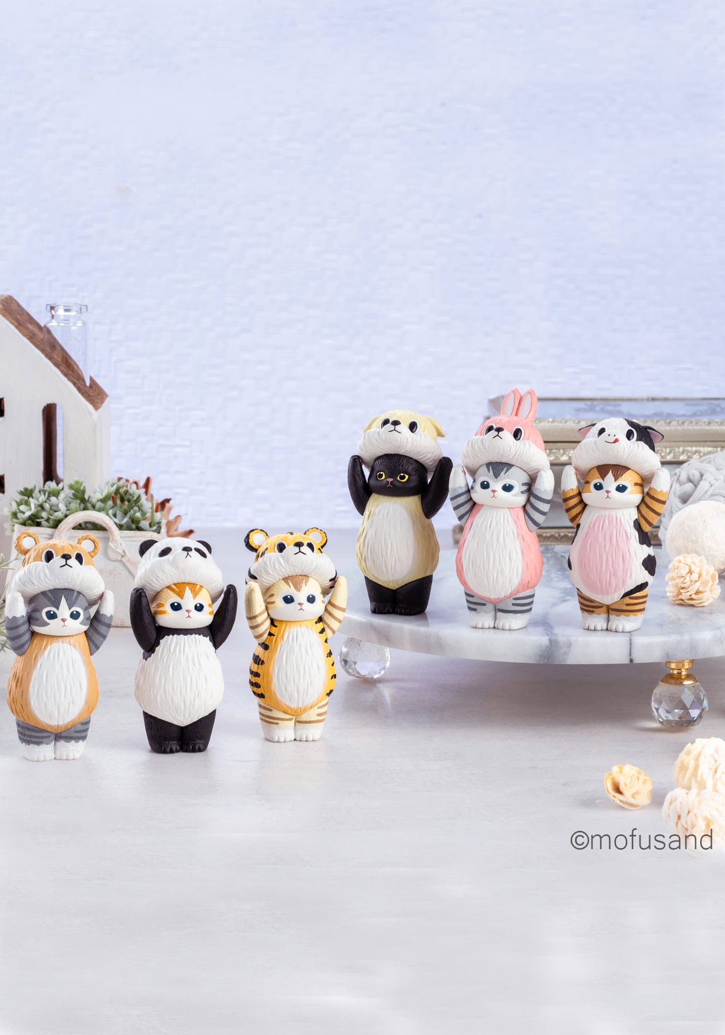 Clever Idiots: Mofusand Soft Vinyl Collection Blind Box