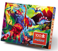 Crocodile Creek 100 Piece Holographic Puzzle: Dinosaur World