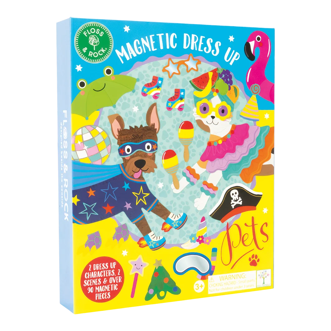 Floss & Rock: Magnetic Dress-Up - Pets